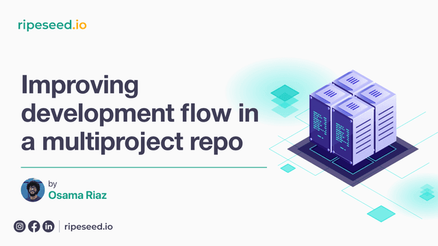 Conver Image for Improving Development Flow in a Multi-Project Repo